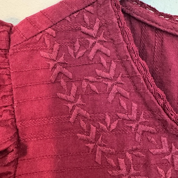 Universal Thread Embroidered Tiered Maxi Dress - Size L - Picture 3 of 10